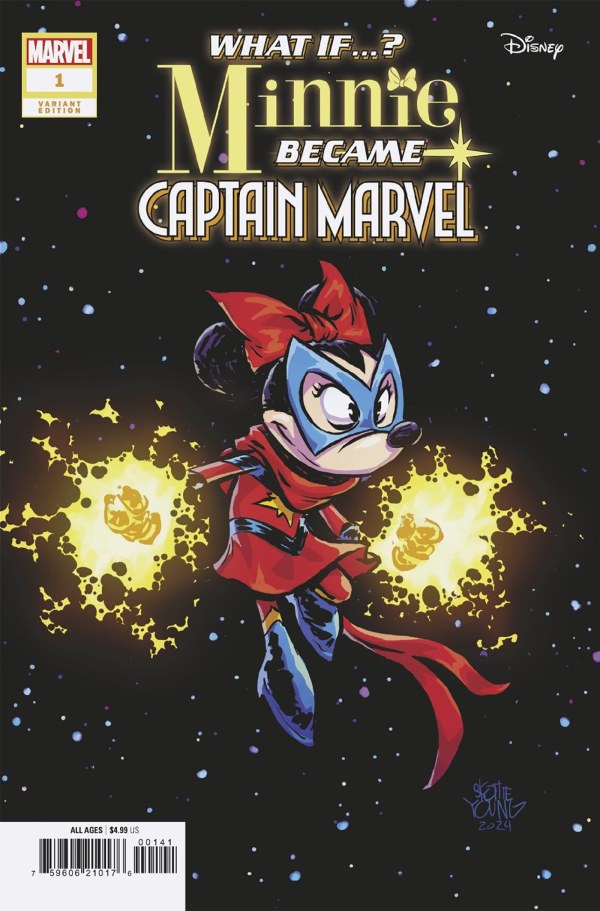 What If... Minnie Became Captain Marvel #1 MARVEL Young 11/20/2024 | BD Cosmos