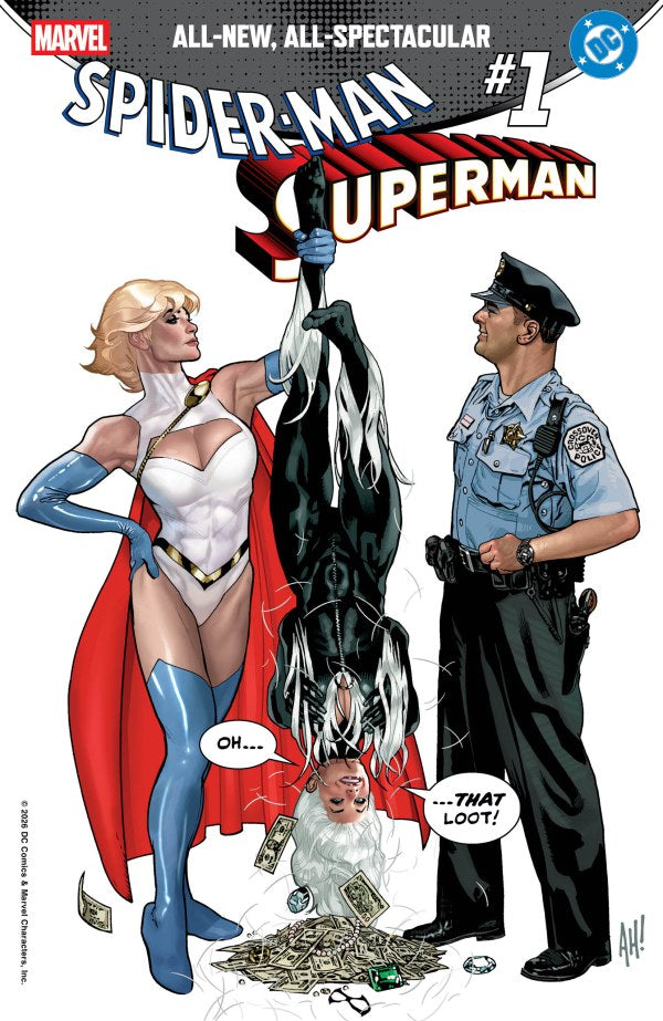 Marvel/DC: Spider-Man/Superman #1 MARVEL Adam Hughes 04/22/2026 | BD Cosmos