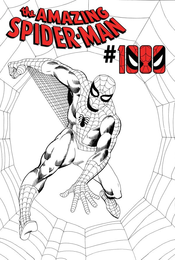 Amazing Spider-Man #1000/#36 Marvel 1:50 Ditko B&W 09/16/2026 | BD Cosmos