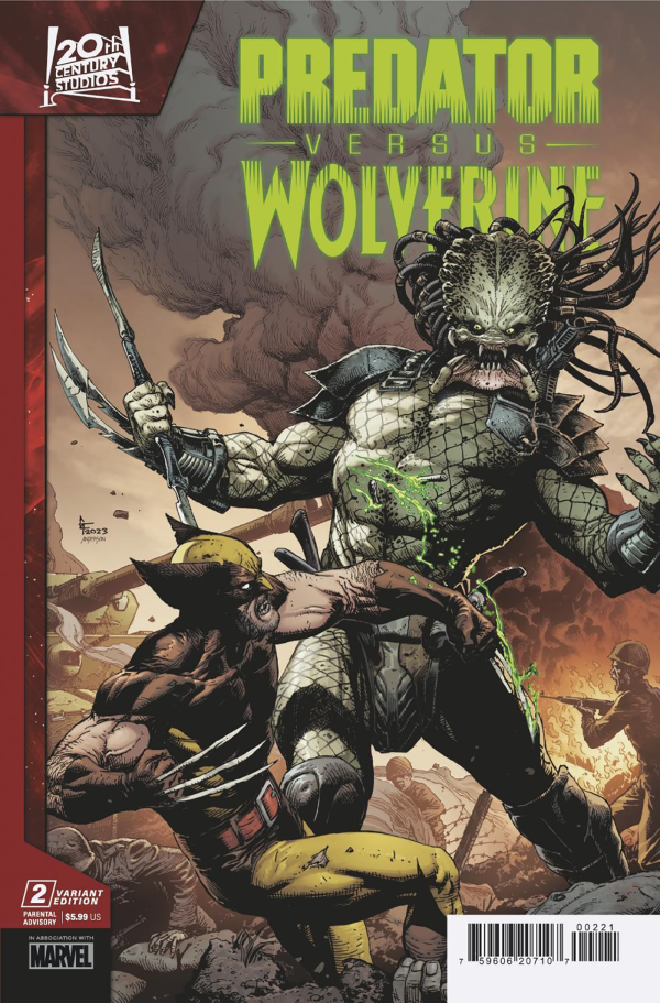 Predator vs. Wolverine #2 MARVEL Frank 10/25/2023 | BD Cosmos
