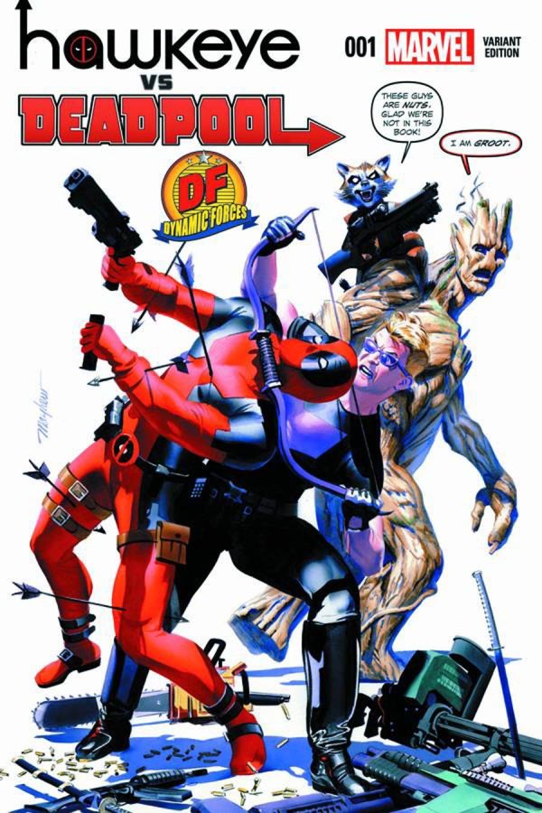 Hawkeye vs Deadpool #1 Bonus exclusif Dynamic Force | BD Cosmos