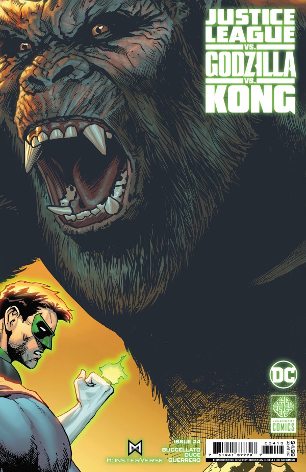 Justice League contre Godzilla contre Kong #4 Impression finale DC 04/03/2024 | BD Cosmos