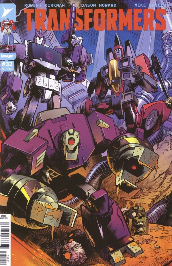 Transformers #32 IMAGE C Jason Howard & Annalisa Leoni 05/13/2026 | BD Cosmos