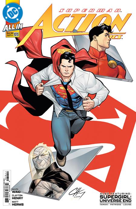 Action Comics #1070 DC A Clayton Henry Release 10/09/2024 | BD Cosmos