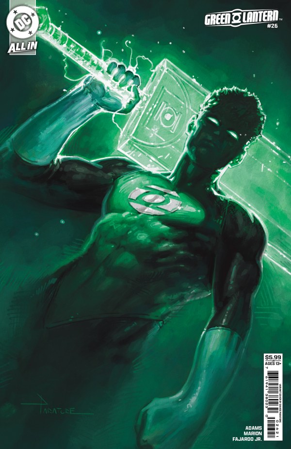 Green Lantern #26 DC B Davide Paratore 08/27/2025 | BD Cosmos
