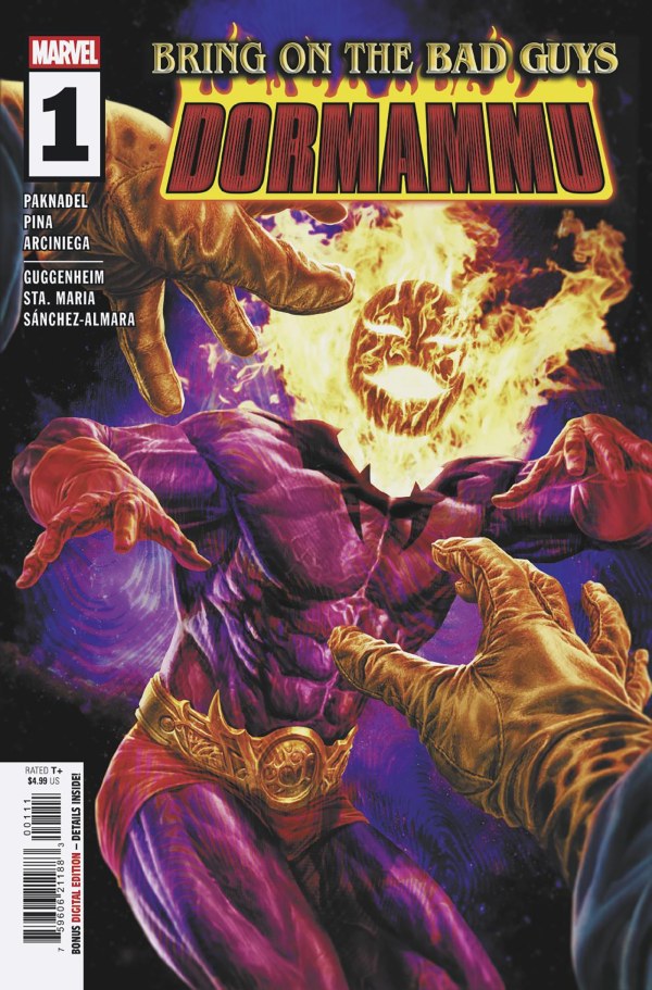 Bring On Bad Guys: Dormammu #1 Release 08/27/2025 | BD Cosmos
