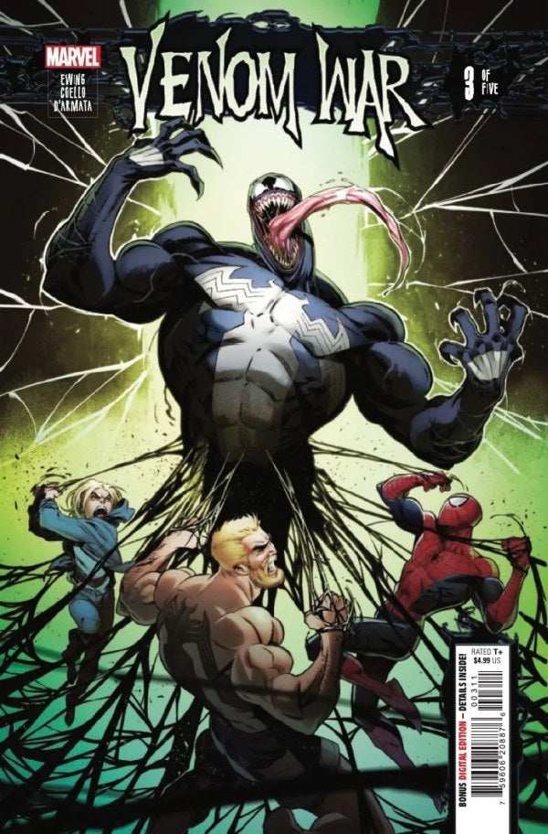 Venom War #3 Marvel A 10/02/2024 | BD Cosmos