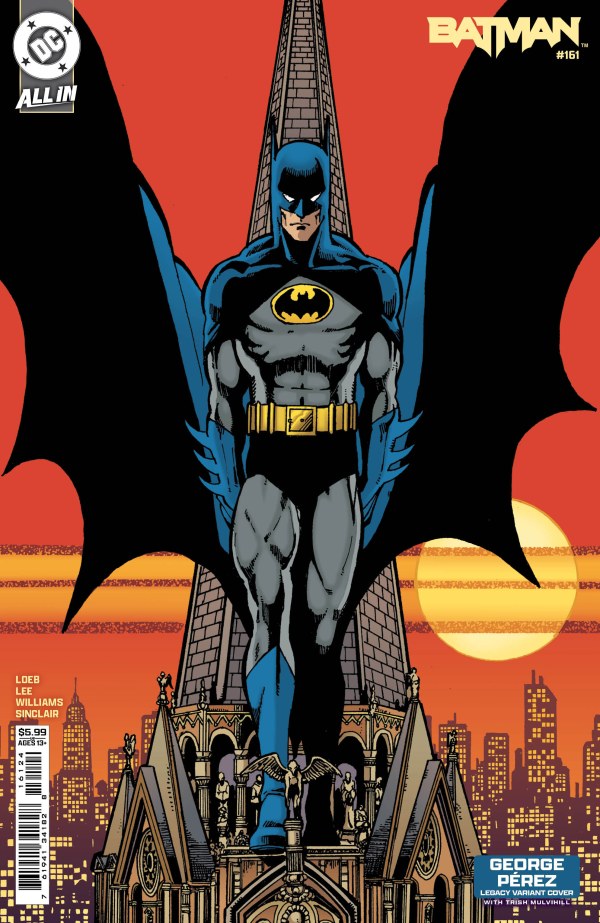 Batman #161 DC E George Perez Legacy 07/23/2025 | BD Cosmos