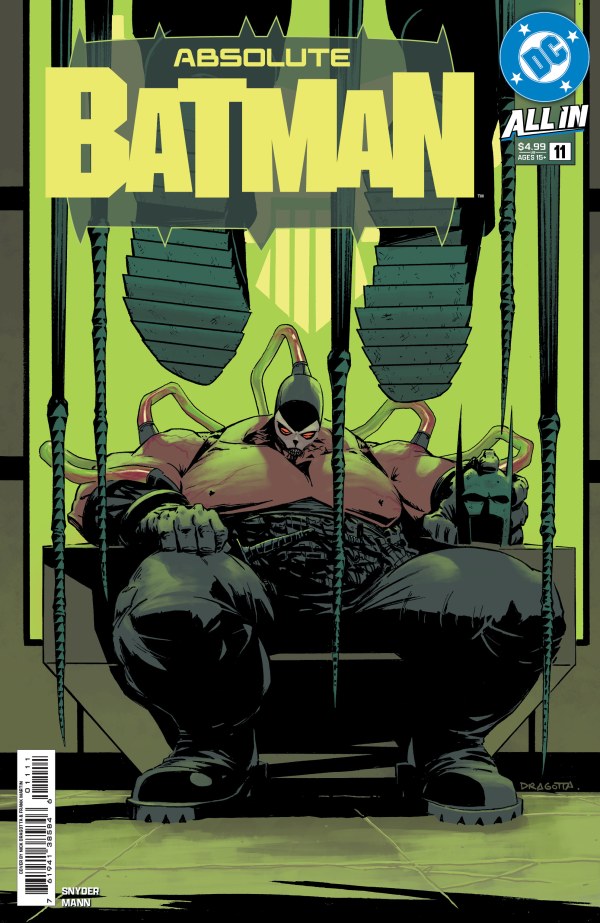 Absolute Batman #11 1st Print DC A Nick Dragotta 08/20/2025 | BD Cosmos