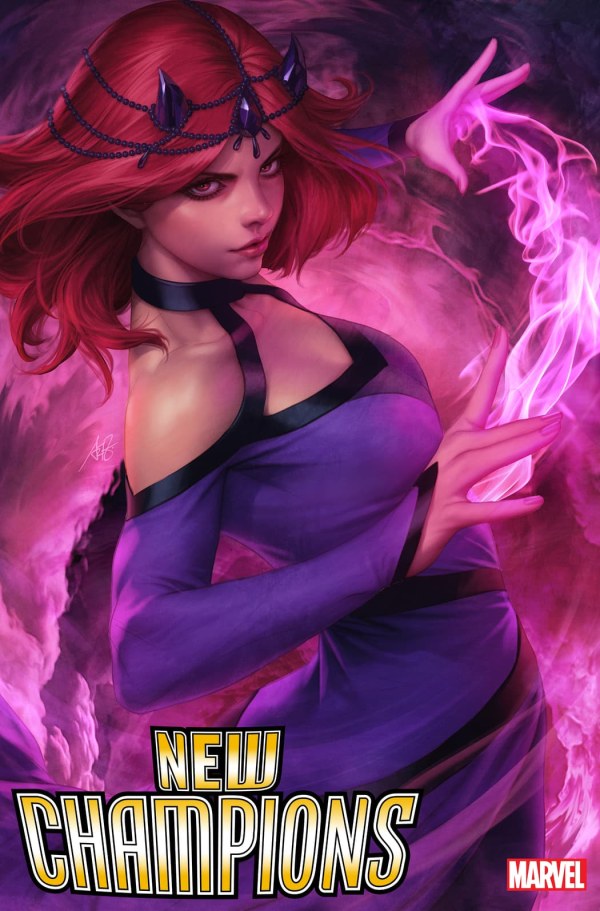 NEW CHAMPIONS #1 MARVEL ARTGERM AMARANTH Release 01/08/2025 | BD Cosmos