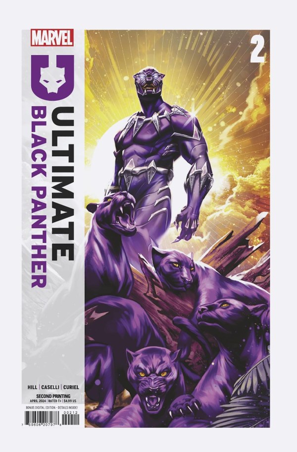 Ultimate Black Panther #2 2nd Print Marvel Manhanini 04/17/2024 | BD Cosmos