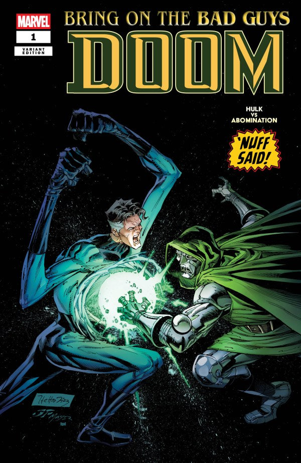 Bring On Bad Guys: Doom #1 MARVEL 1:25 Netho Diaz Nuff Said 06/18/2025 | BD Cosmos