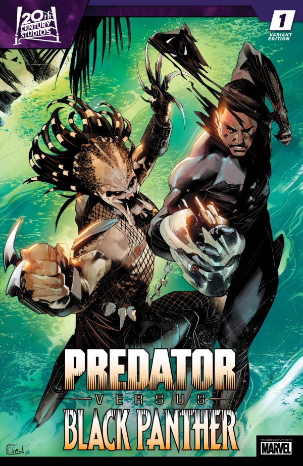 Predator vs Black Panther #1 F Marvel Edwin Galmon 08/21/2024 | BD Cosmos