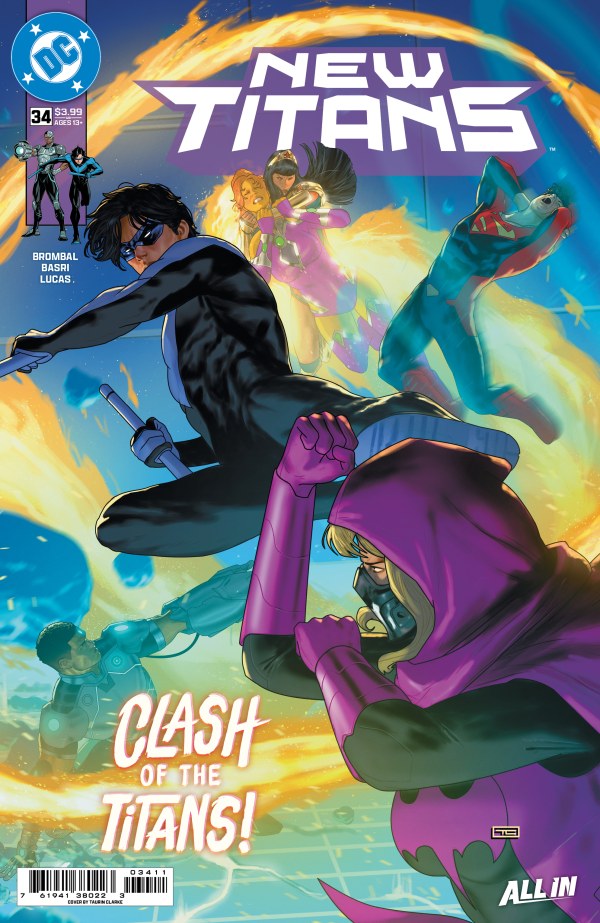 New Titans #34 DC A Taurin Clarke 04/15/2026 | BD Cosmos
