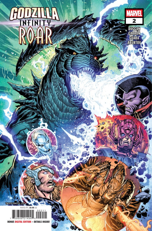 Godzilla: Infinity Roar #2 MARVEL 03/25/2026 | BD Cosmos