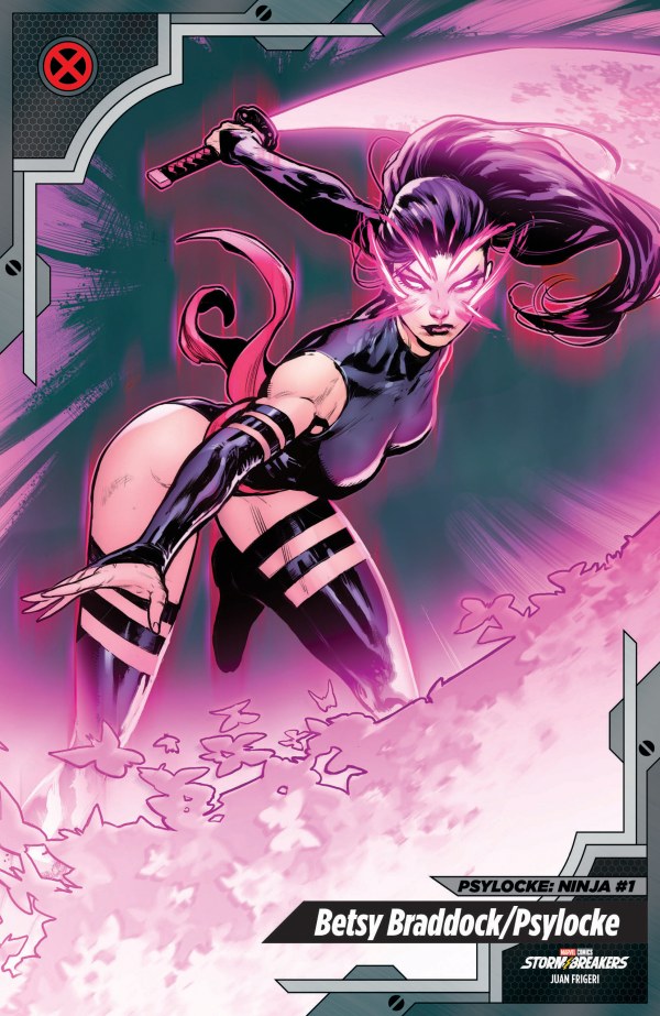 Psylocke Ninja #1 MARVEL Juan Frigeri X-Men Trading Card 01/21/2026 | BD Cosmos