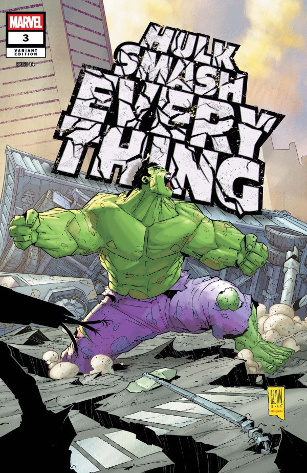Hulk Smash Everything #3 MARVEL Patrick Boutin  02/25/2026 | BD Cosmos