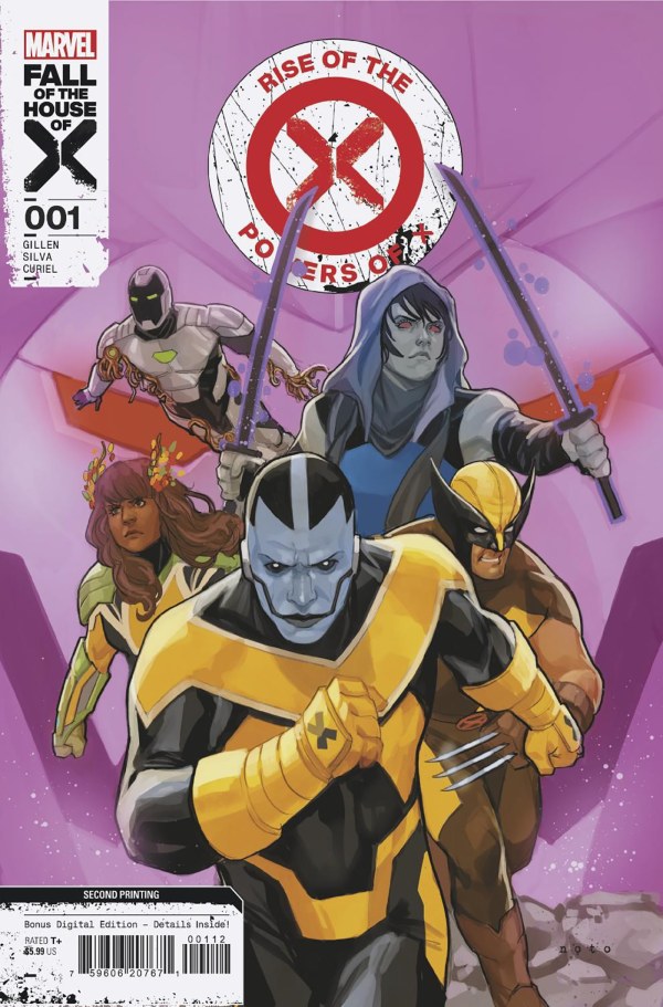 Rise Of The Powers Of X #1 2e impression Marvel Phil Noto 02/21/2024 | BD Cosmos