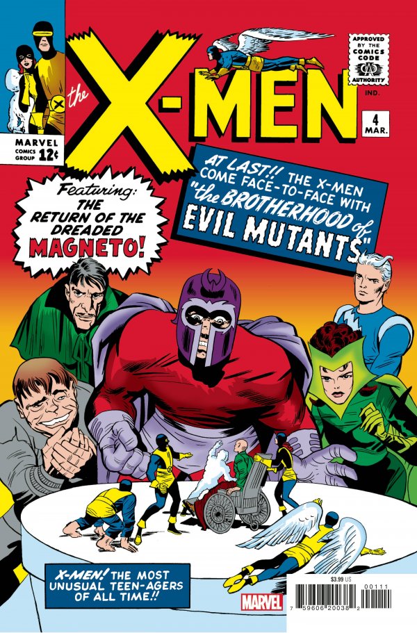 X-Men #4 MARVEL A Facsimile 01/24/2024 | BD Cosmos