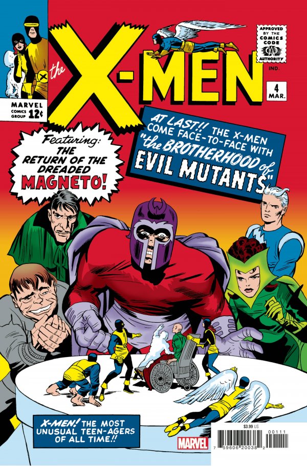 X-Men #4 MARVEL A Fac-similé 01/24/2024 | BD Cosmos