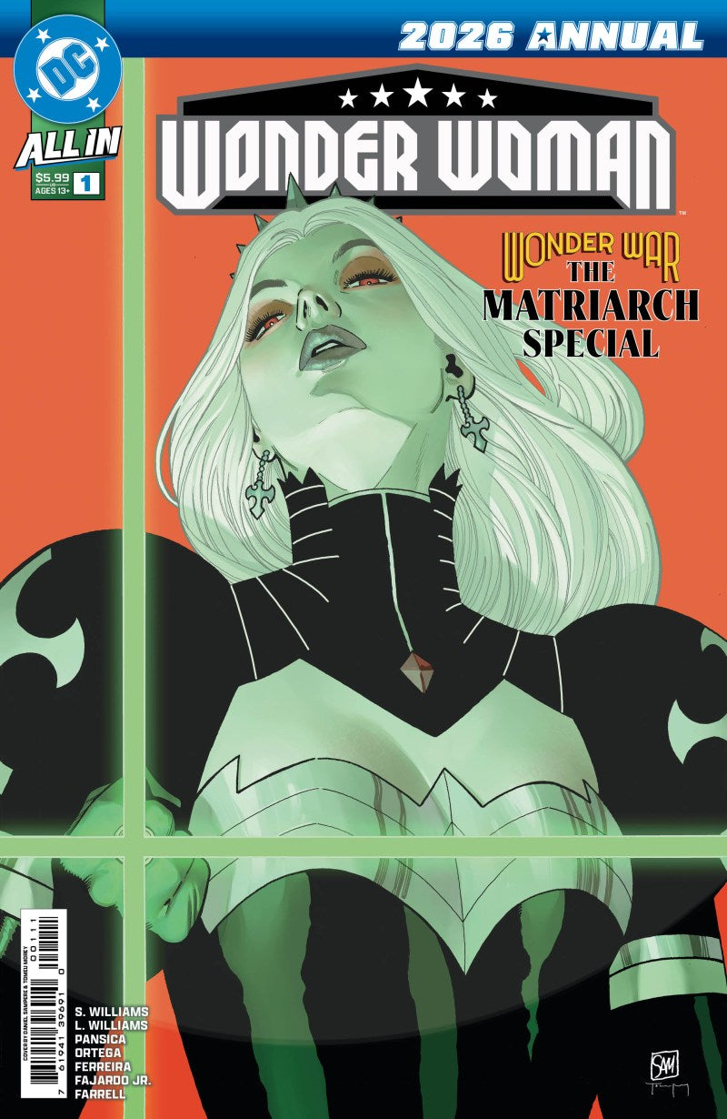 Wonder Woman 2026 Annual Wonder War The Matriarch #1 DC A Sampere 09/30/2026 | BD Cosmos