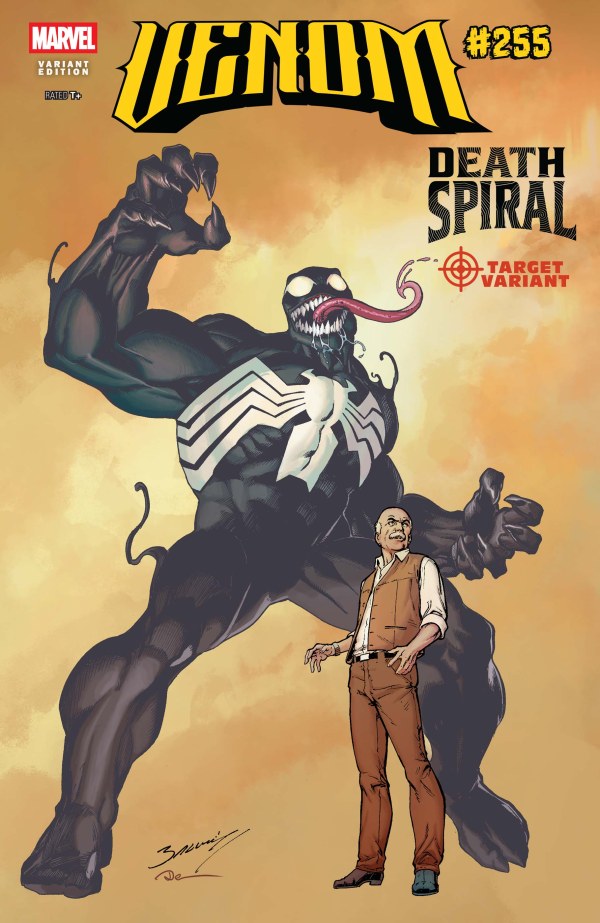 Venom #255 MARVEL Mark Bagley Classified Target 03/11/2026 | BD Cosmos