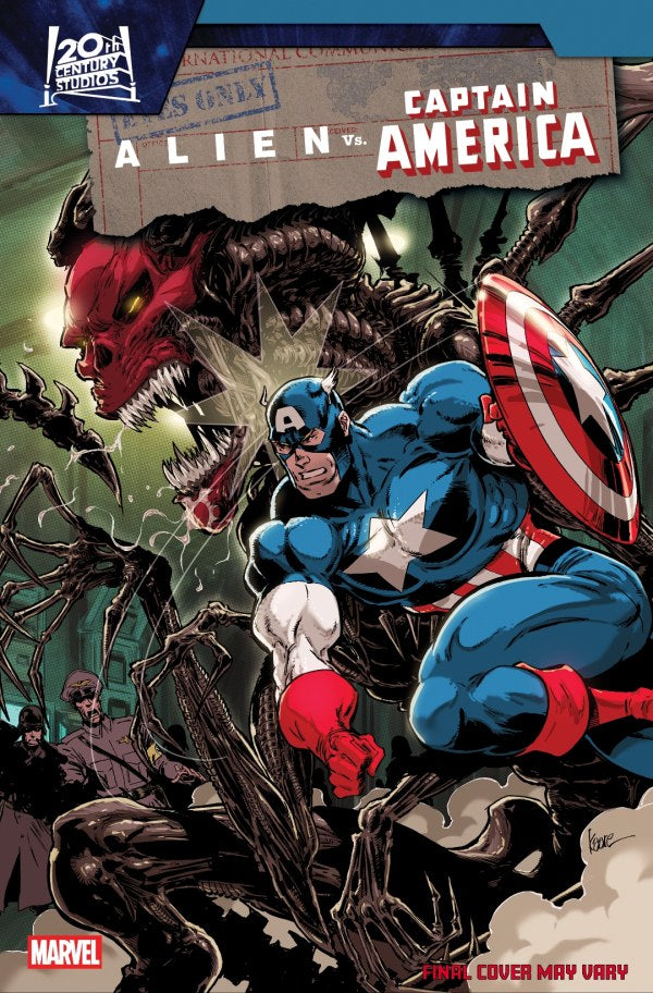 Alien vs. Captain America #4 MARVEL Kaare Andrews  02/11/2026 | BD Cosmos