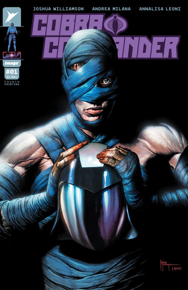 Cobra Commander #1 4th Print Image 07/10/2024 | BD Cosmos