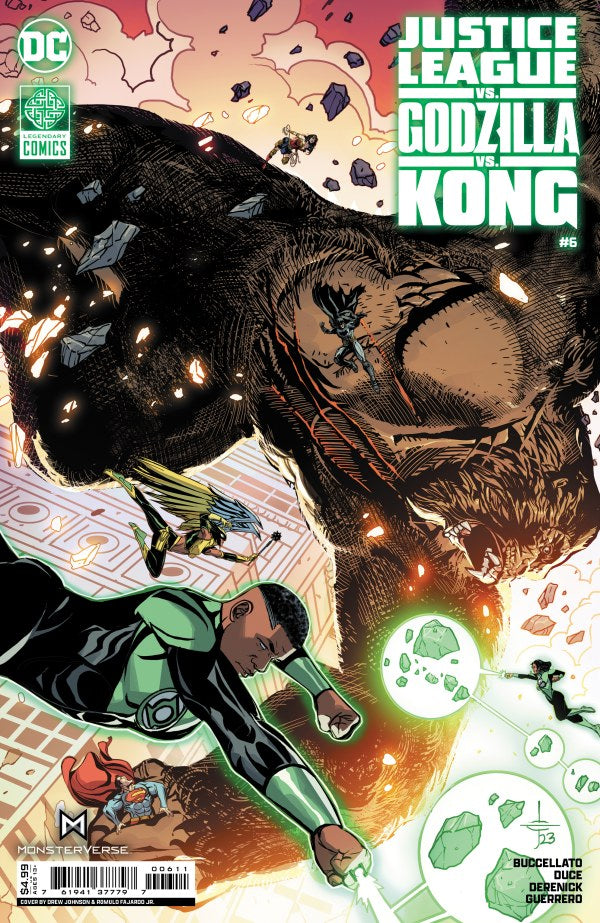 Justice League contre Godzilla contre Kong #6 DC A Johnson 03/20/2024 | BD Cosmos