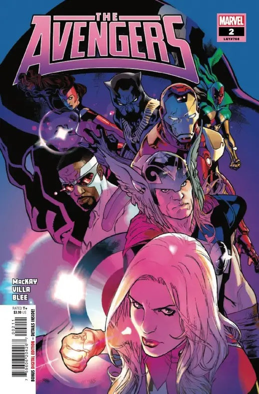 Avengers #2 (2023) Marvel Release 06/21/2023 | BD Cosmos