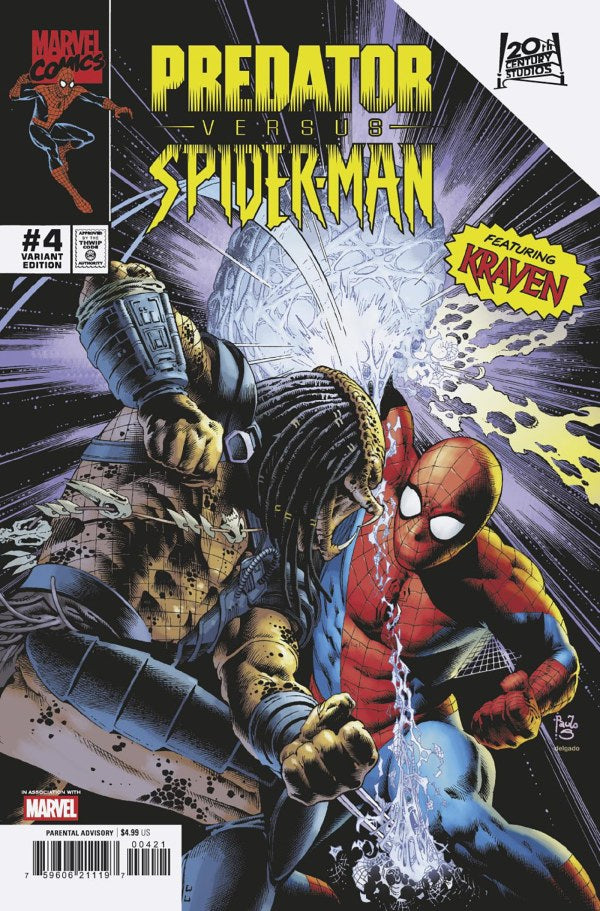 Predator vs. Spider-Man #4 MARVEL Paulo Siqueira 07/16/2025 | BD Cosmos