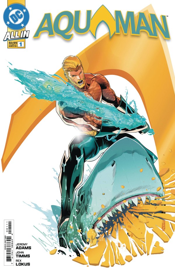 Aquaman #1 DC A Timms Release 01/08/2025 | BD Cosmos