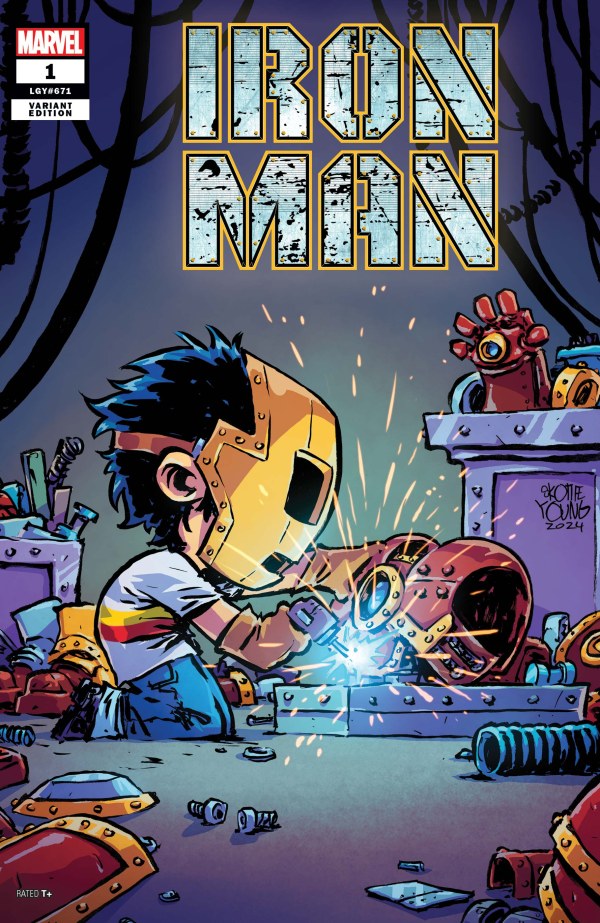 Iron Man #1 Marvel Skottie Young 10/23/2024 | BD Cosmos