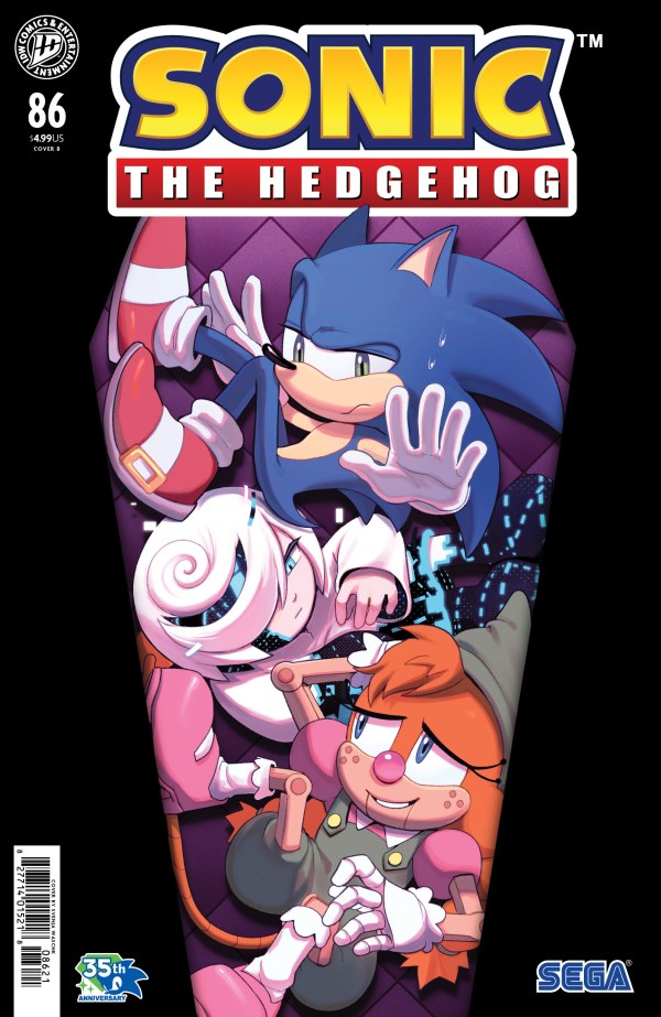 Sonic The Hedgehog #86 IDW B Waschk 04/22/2026 | BD Cosmos