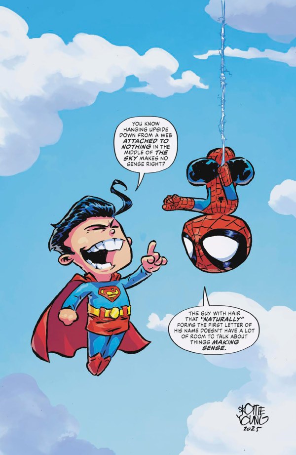 Marvel/DC: Spider-Man/Superman #1 MARVEL Skottie Young 04/22/2026 | BD Cosmos