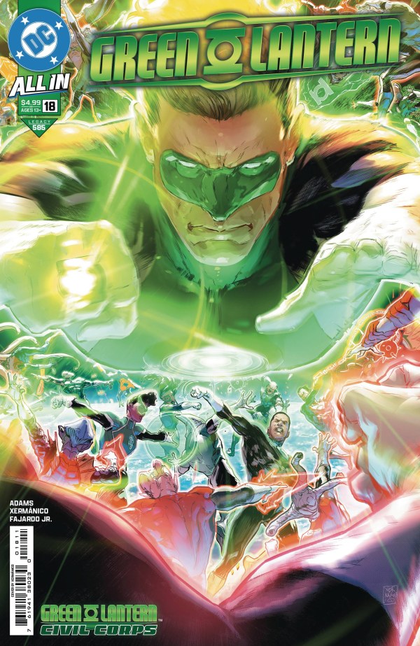 Green Lantern #18 DC A Xermanico 12/11/2024 | BD Cosmos