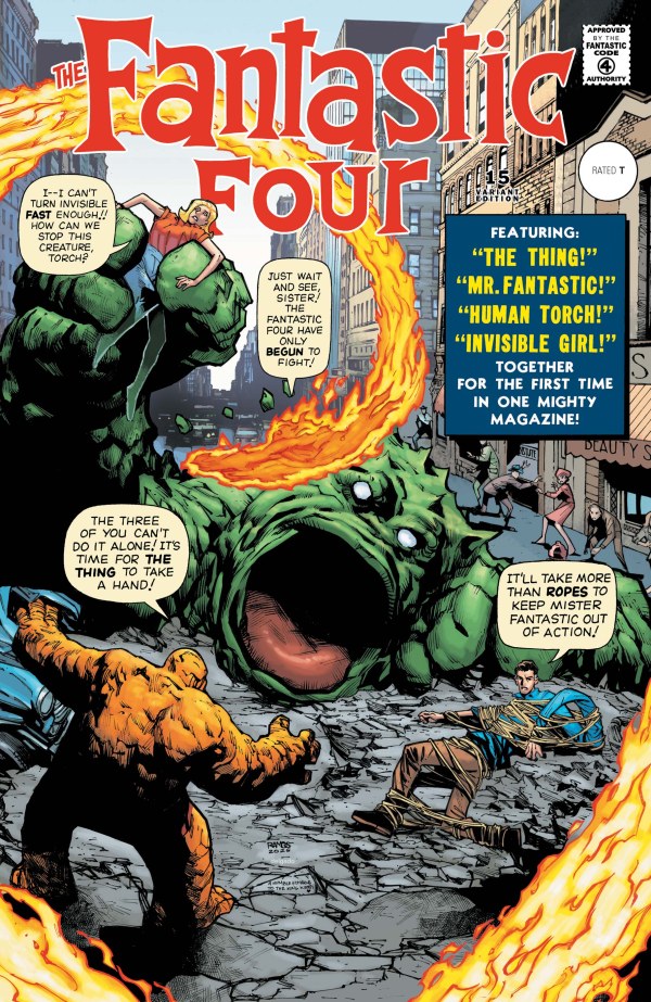 Fantastic Four #15 Marvel Humberto Ramos Homage 08/05/2026 | BD Cosmos