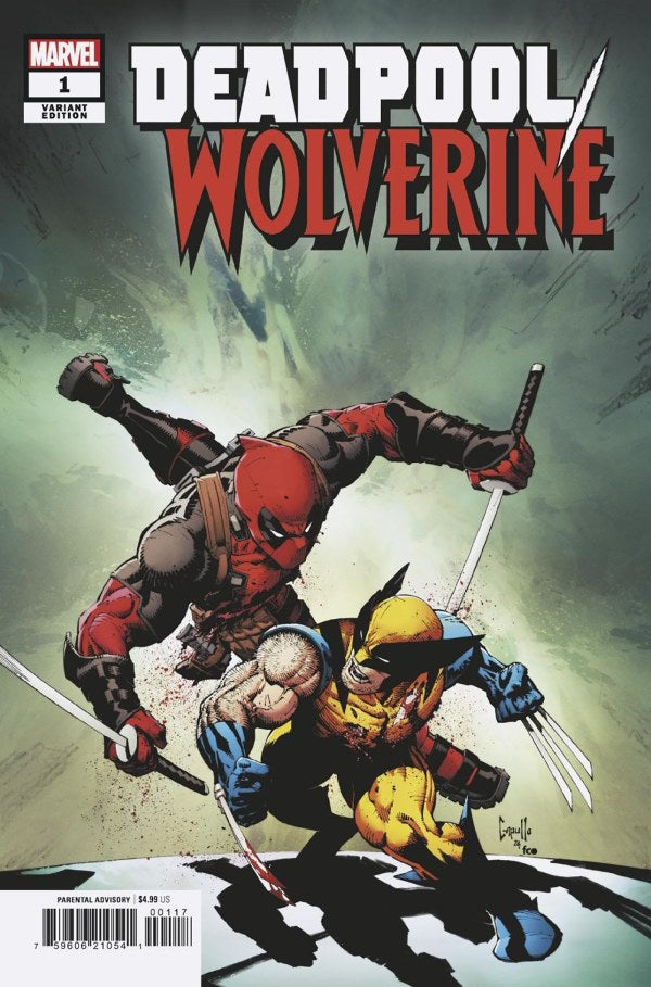 DEADPOOL WOLVERINE #1 MARVEL 1:50 CAPULLO Release 01/01/2025 | BD Cosmos