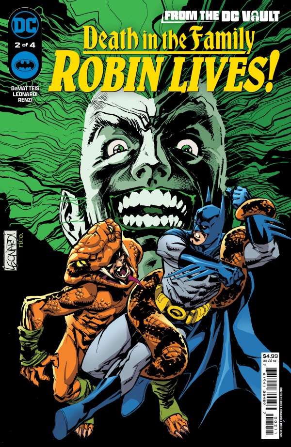 DC Vault Death In The Family Robin Lives #2 DC A Leonardi 08/14/2024 | BD Cosmos