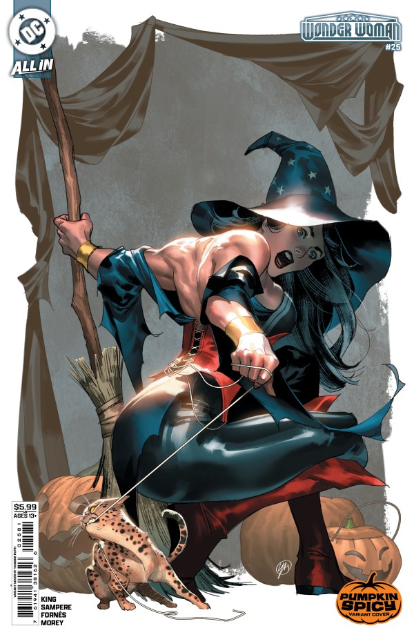 Wonder Woman #25 DC E Yasmine Putri Pumpkin Spicy 09/24/2025 | BD Cosmos