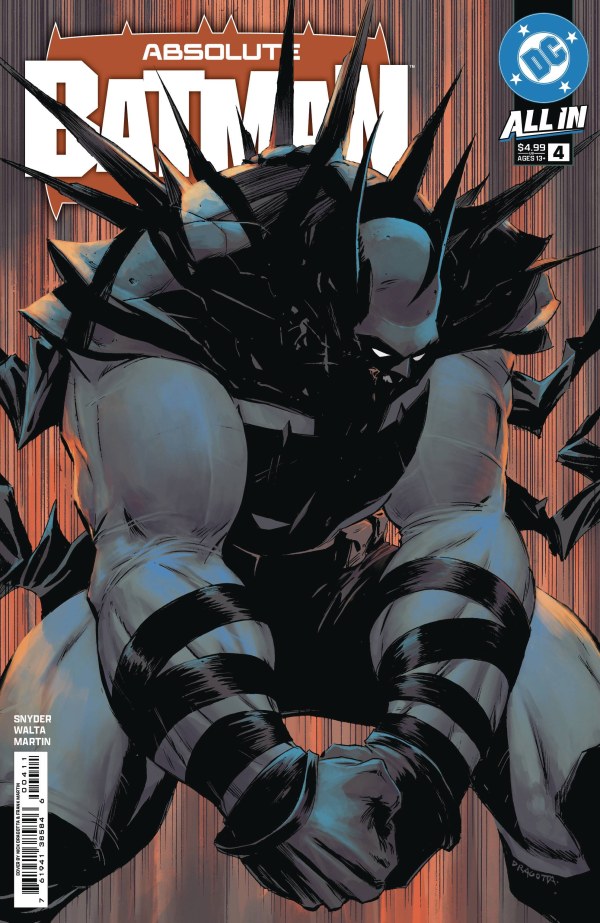 Absolute Batman #4 DC A Dragotta Release 01/08/2025 | BD Cosmos