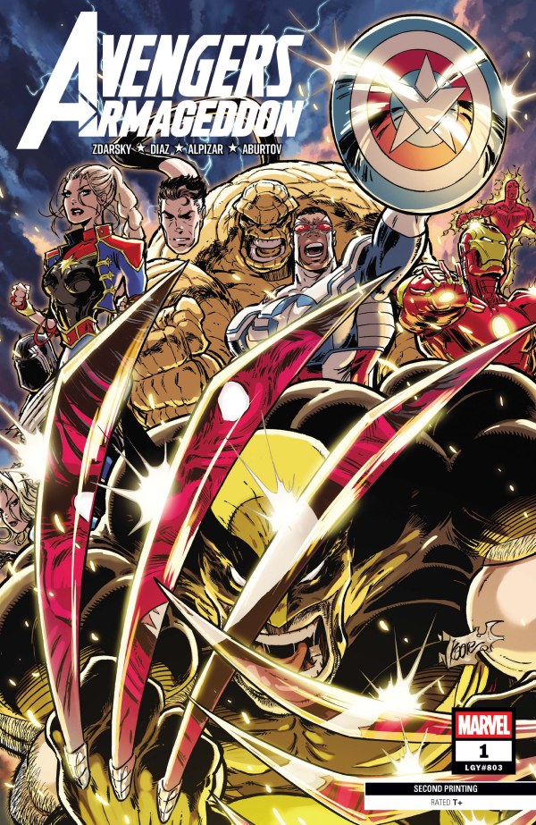 Avengers Armageddon #1 MARVEL Andrews 2nd Printing 08/05/2026 | BD Cosmos