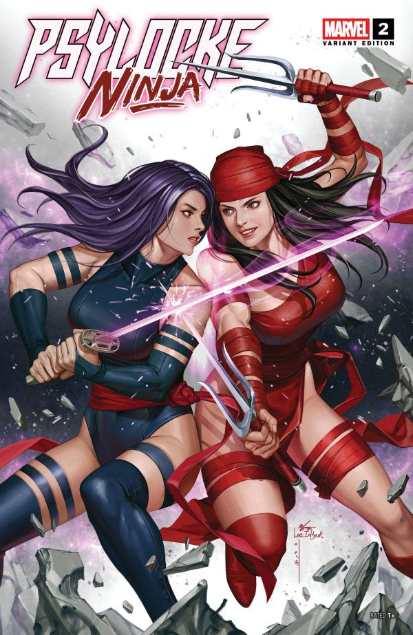 Psylocke Ninja #2 MARVEL Inhyuk Lee Versus Elektra  02/25/2026 | BD Cosmos