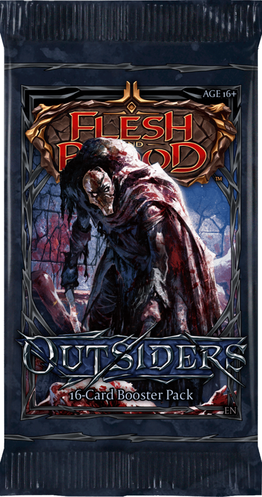 FLESH AND BLOOD: OUTSIDERS SEALED BOOSTER PACK | BD Cosmos