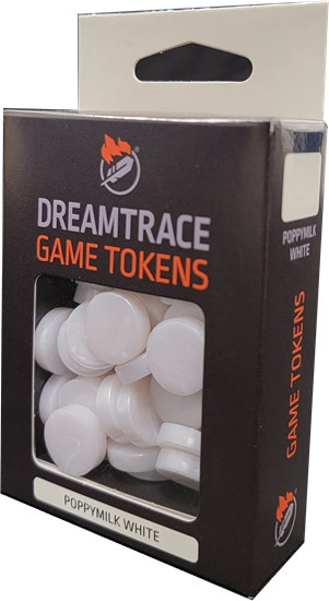 DREAMTRACE GAME TOKENS - POPPYMILK WHITE | BD Cosmos