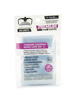 UG SLEEVES PREMIUM CARDS STANDARD EUROPEAN 50CT | BD Cosmos