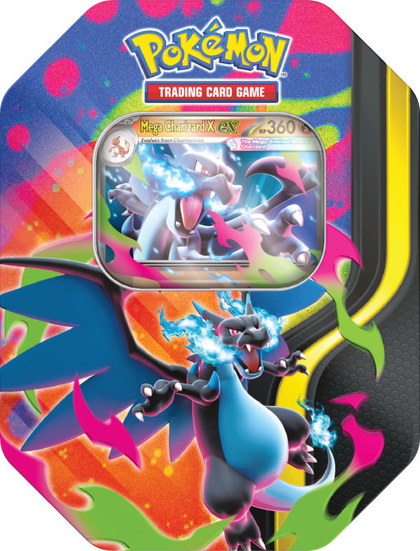 POKEMON TCG: MEGA CHARIZARD TIN - FEBRUARY 20TH | BD Cosmos