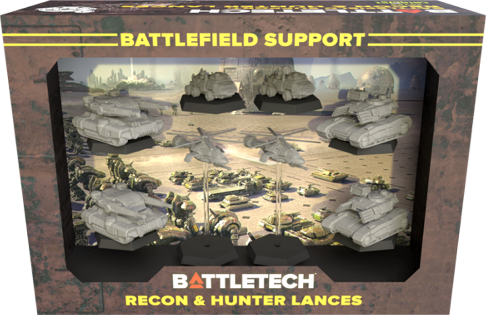 BATTLETECH BATTLEFIELD SUPPORT RECON & HUNTER LANCES FORCEPACK | BD Cosmos