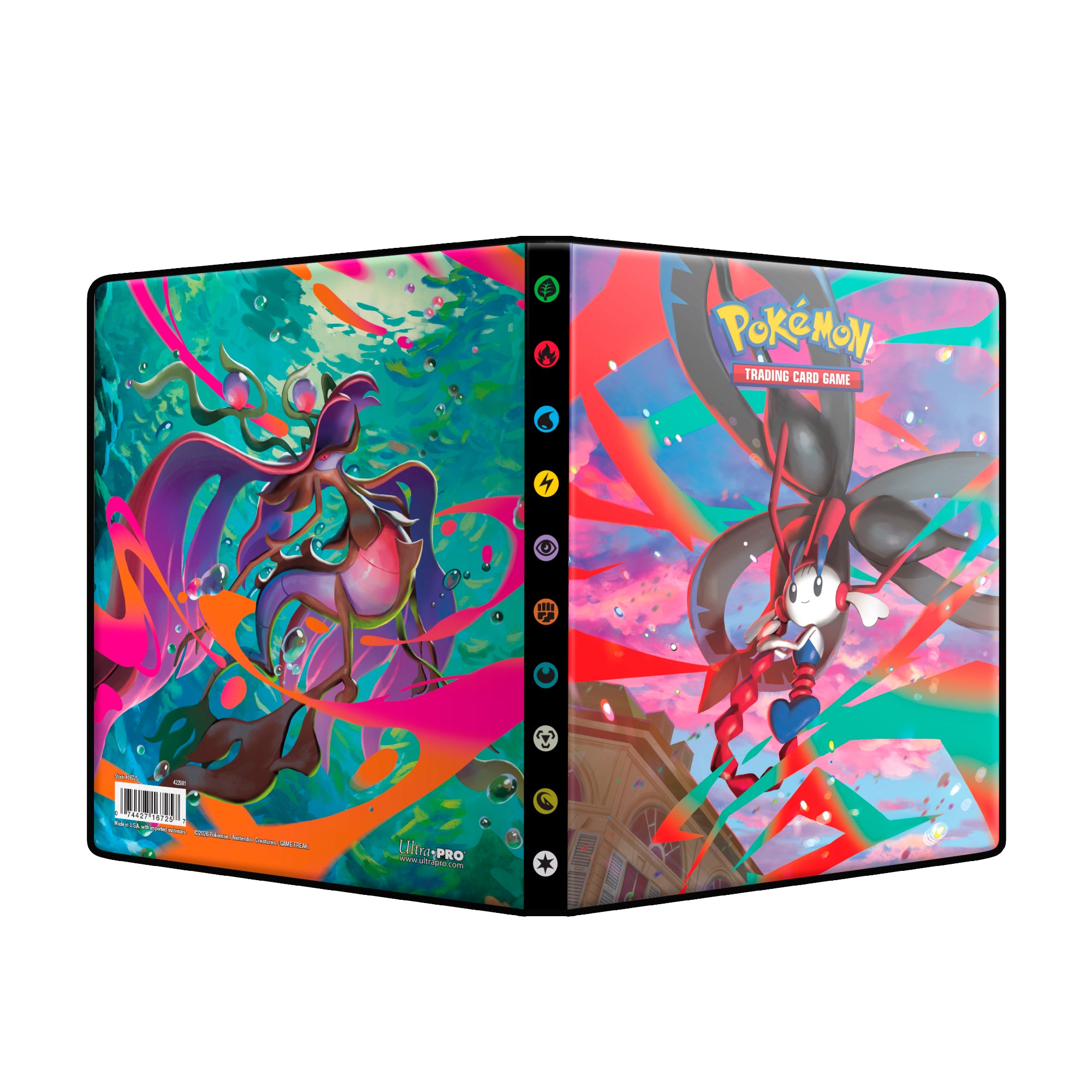 POKEMON ME04 - CHAOS RISING - 4 POCKETS FOLIO [HOLDS 80 CARDS] | BD Cosmos
