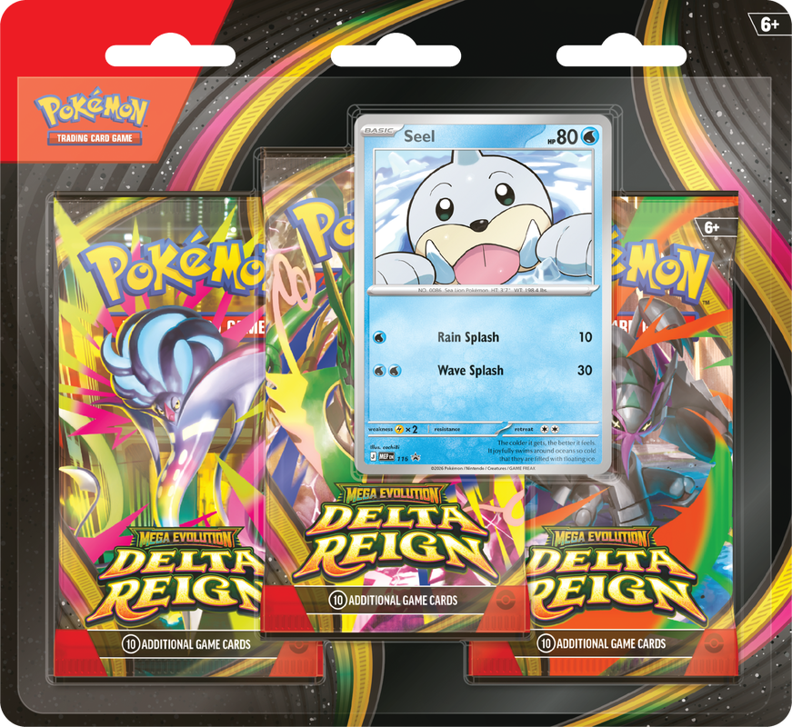 POKEMON TCG ME06: DELTA REIGN 3-PACK BLISTER - NOV 6TH [READ DESCRIPTION] | BD Cosmos